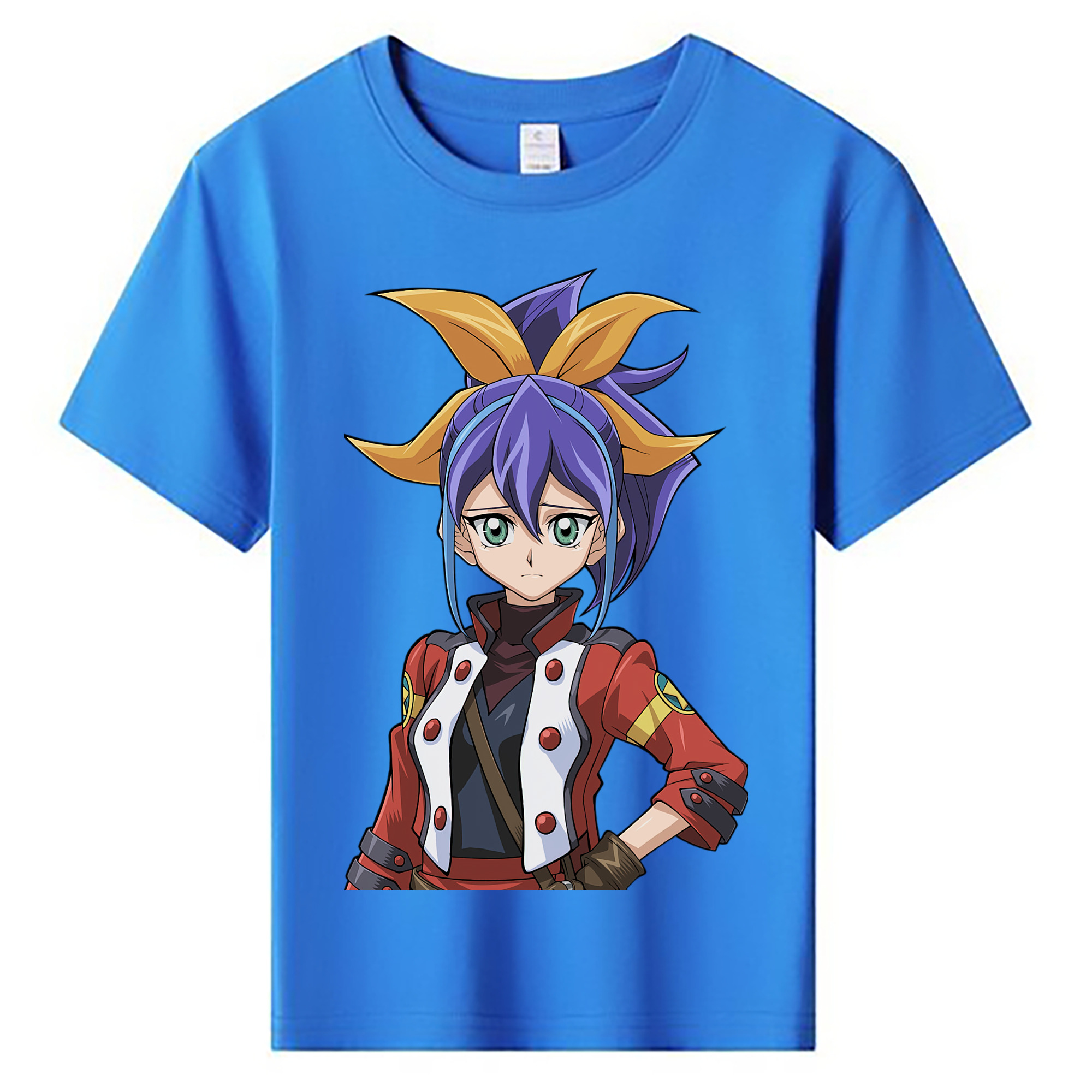 （画像用） 遊☆戯☆王 Yu-Gi-Oh! 綿100％キッズTシャツ（フロントプリント）